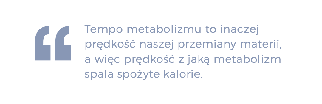 tempo metabolizmu